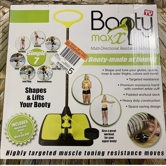 NEW Booty MaxX Multi-Directional Resistance Technology by As Seen On TV - Picture 1 of 2